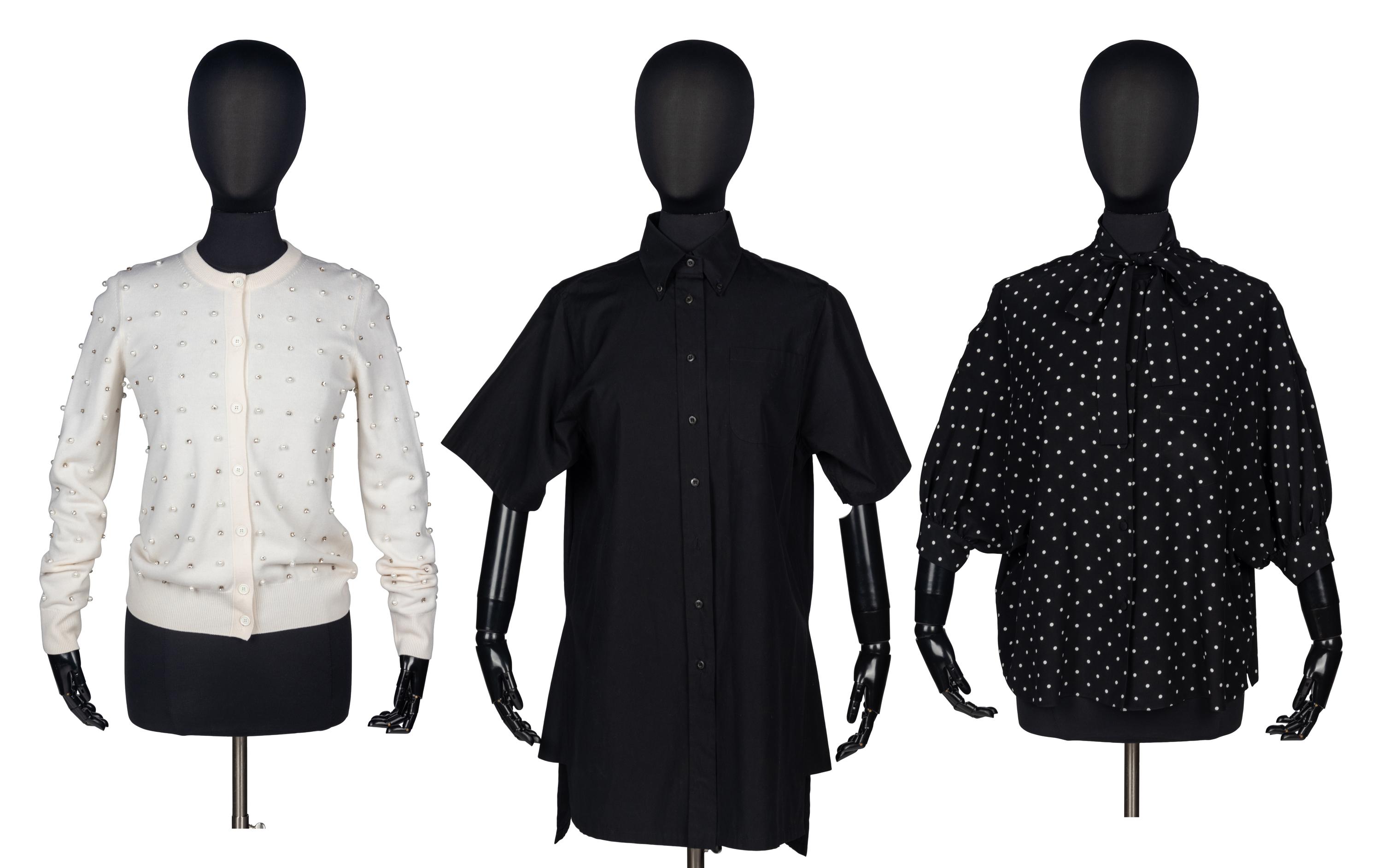 Three Designer Tops, Givenchy & Prada