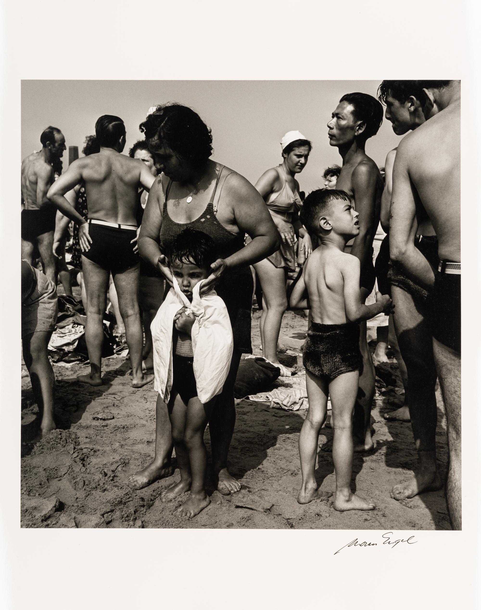 Morris Engel (1918-2005) Drying Off, Coney Island, 1938