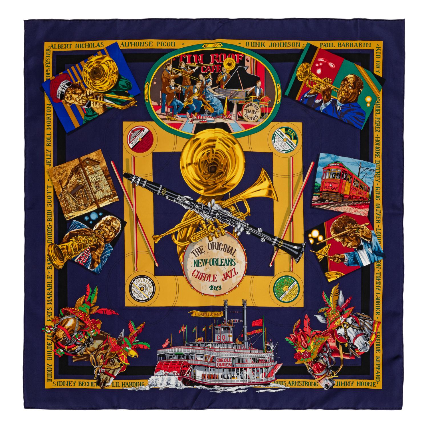 Hermès 90cm Silk Scarf