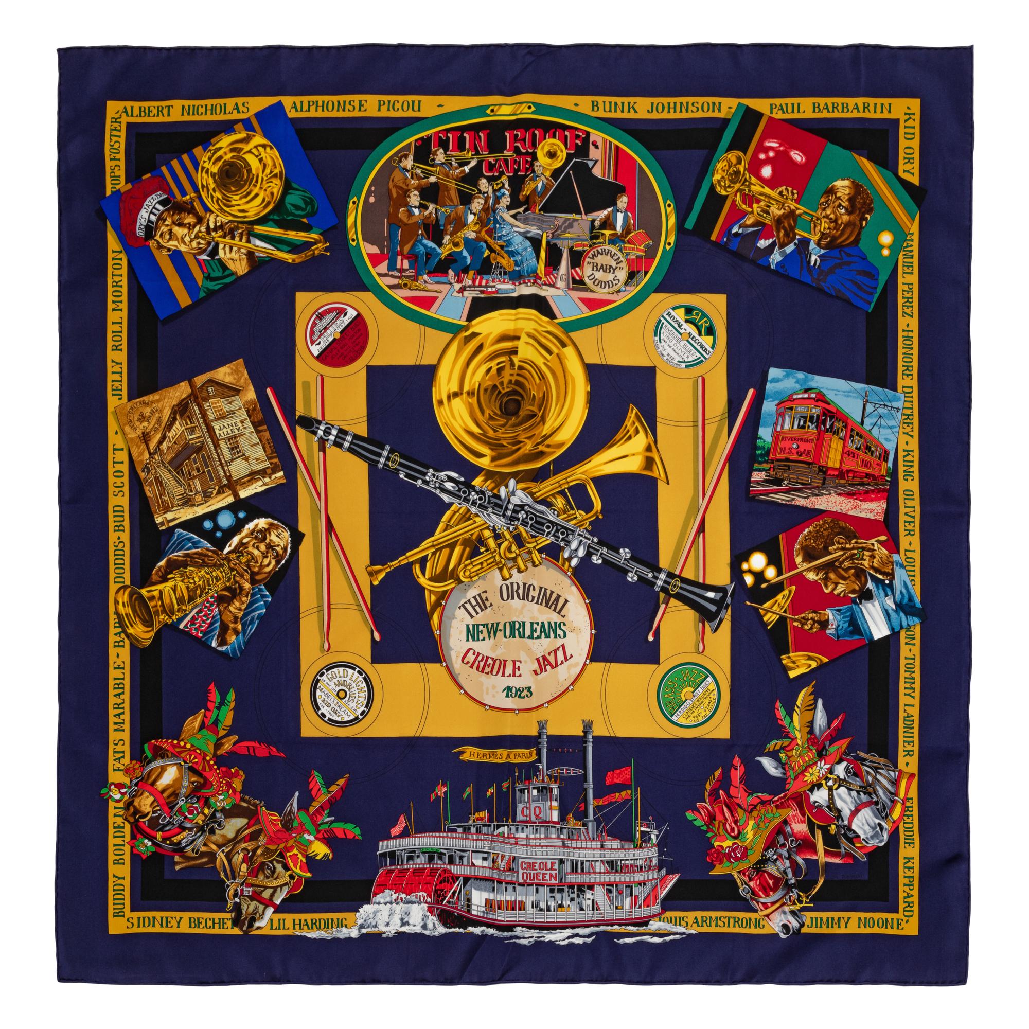 Hermès 90cm Silk Scarf