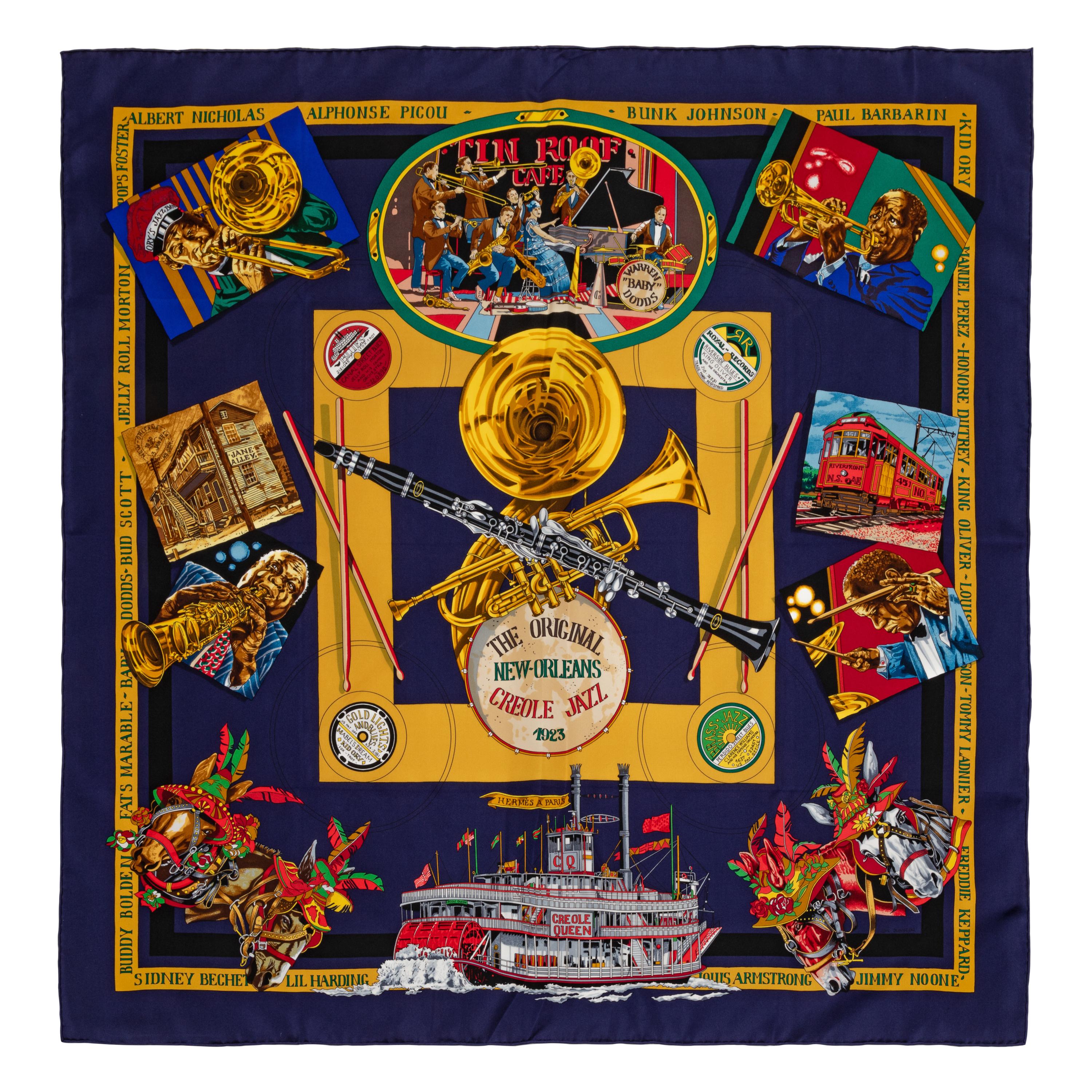 Hermès 90cm Silk Scarf