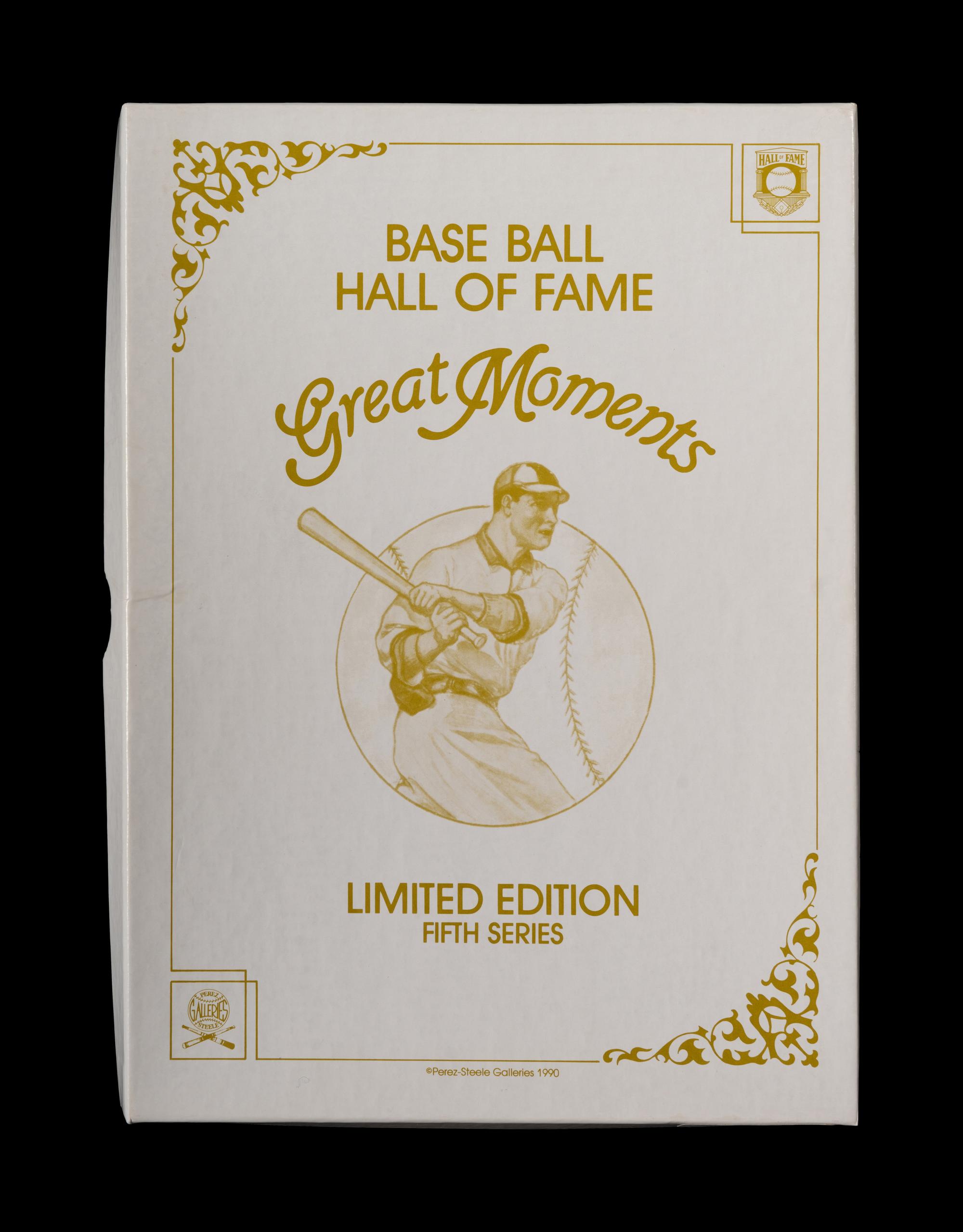 A Complete Run of 1984-97 Series One Through Nine Perez-Steele Baseball Hall of Fame Great Moments Cards