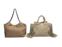 Two Leather Bags, Prada and Ferragamo