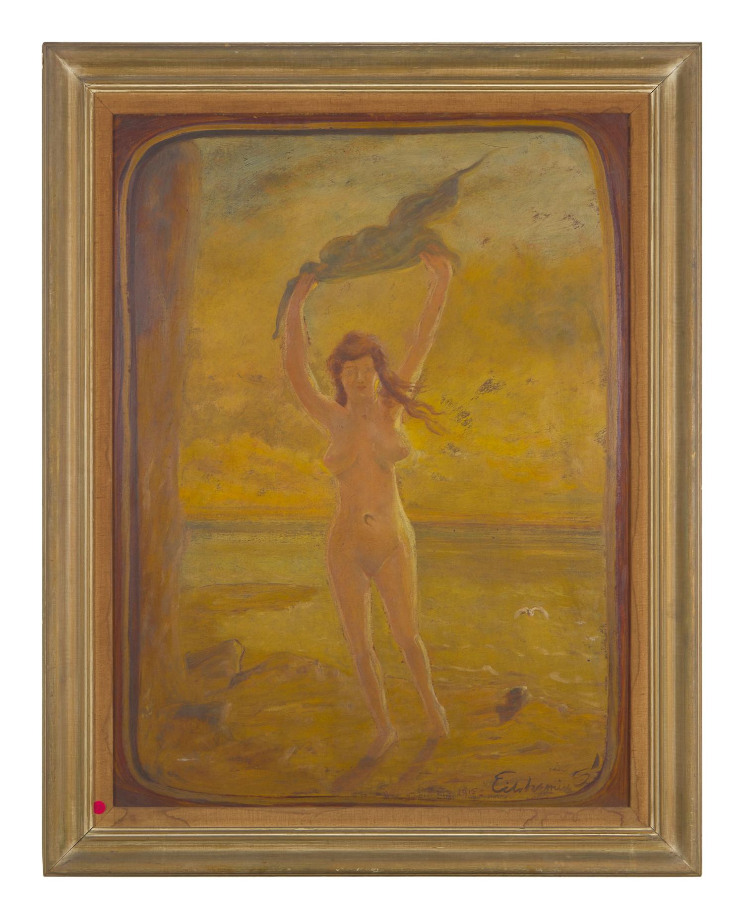 Standing Nude in Water, 1915