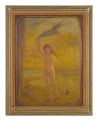 Standing Nude in Water, 1915