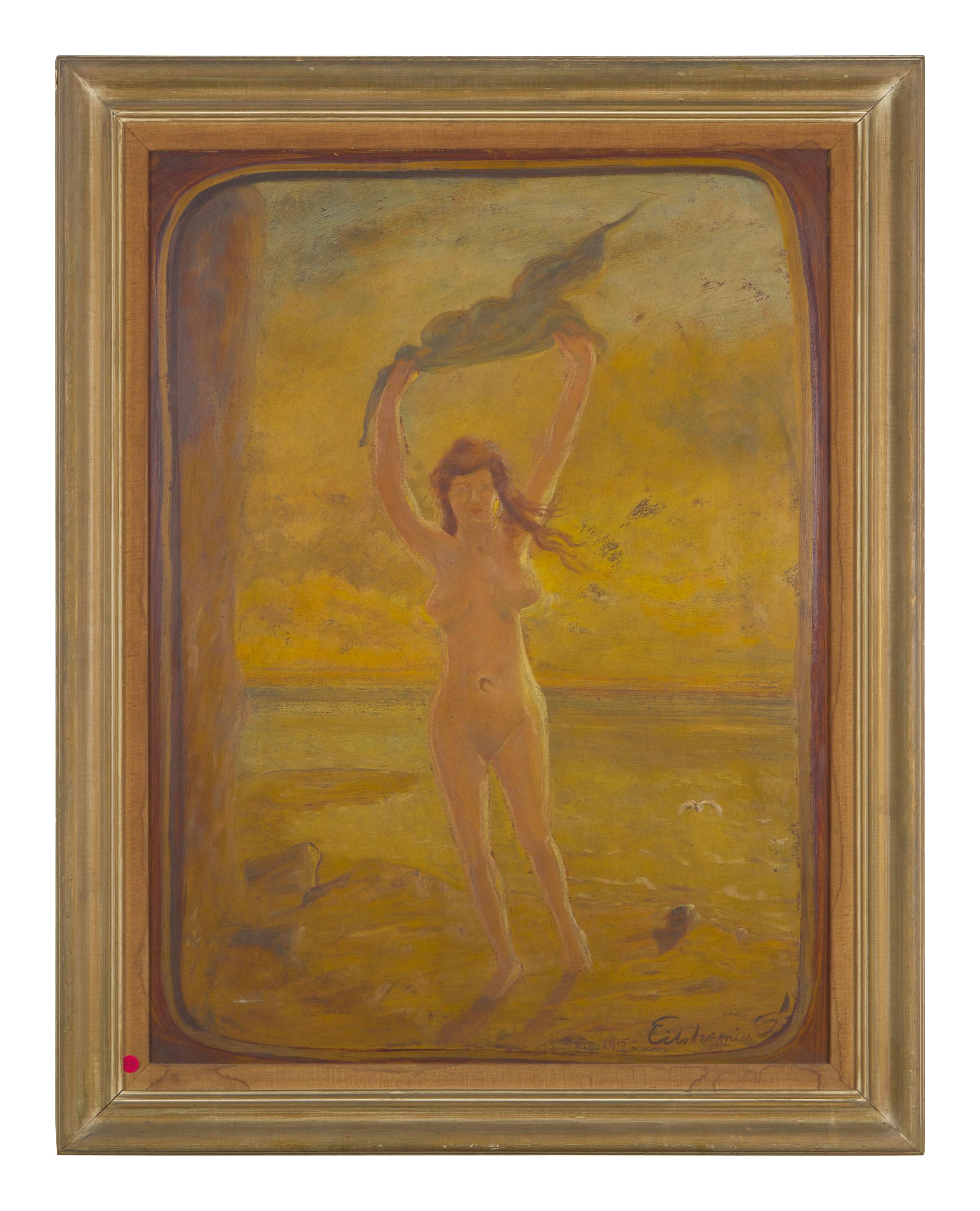 Standing Nude in Water, 1915