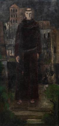 William Thon, (Italian/American, 1906-2000) — The Franciscan, 1950