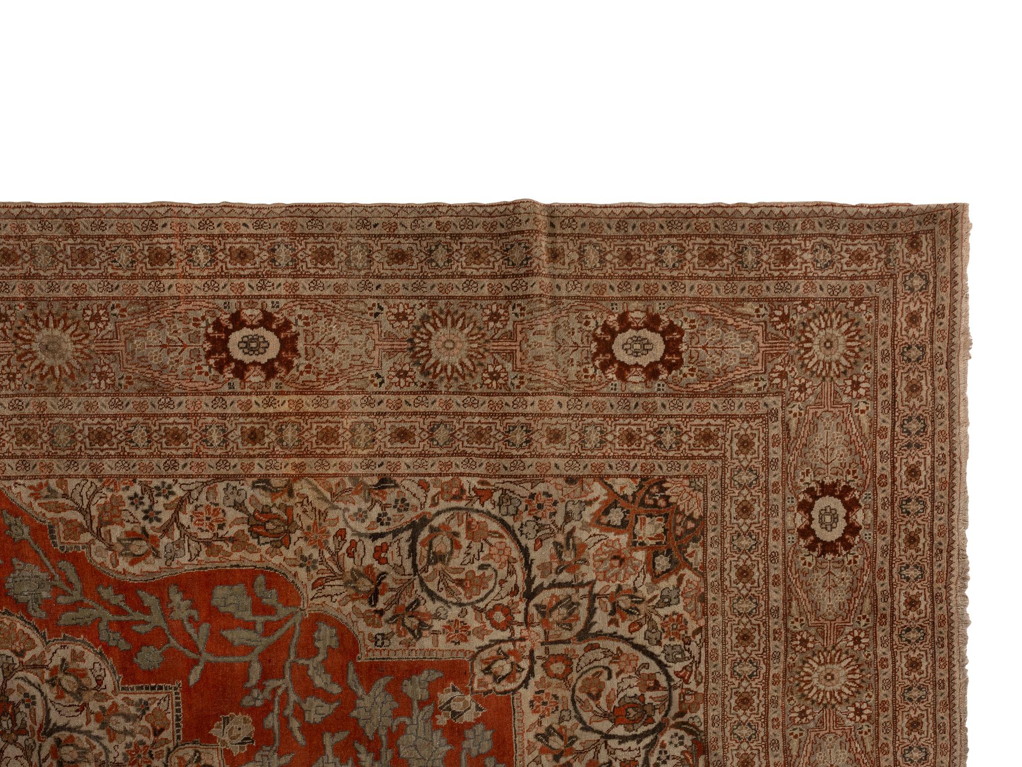 A Tabriz Rug