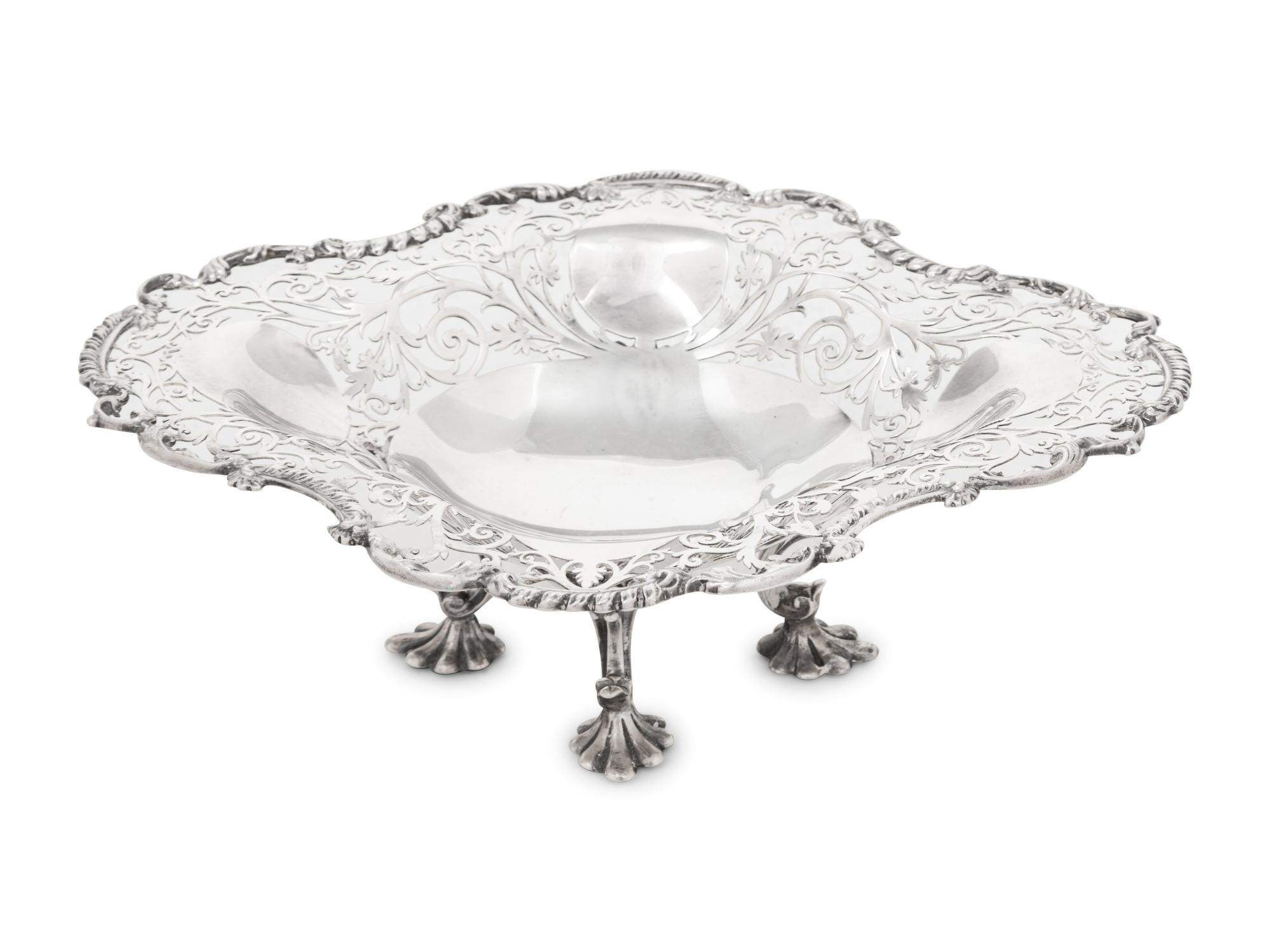 An English Silver Basket