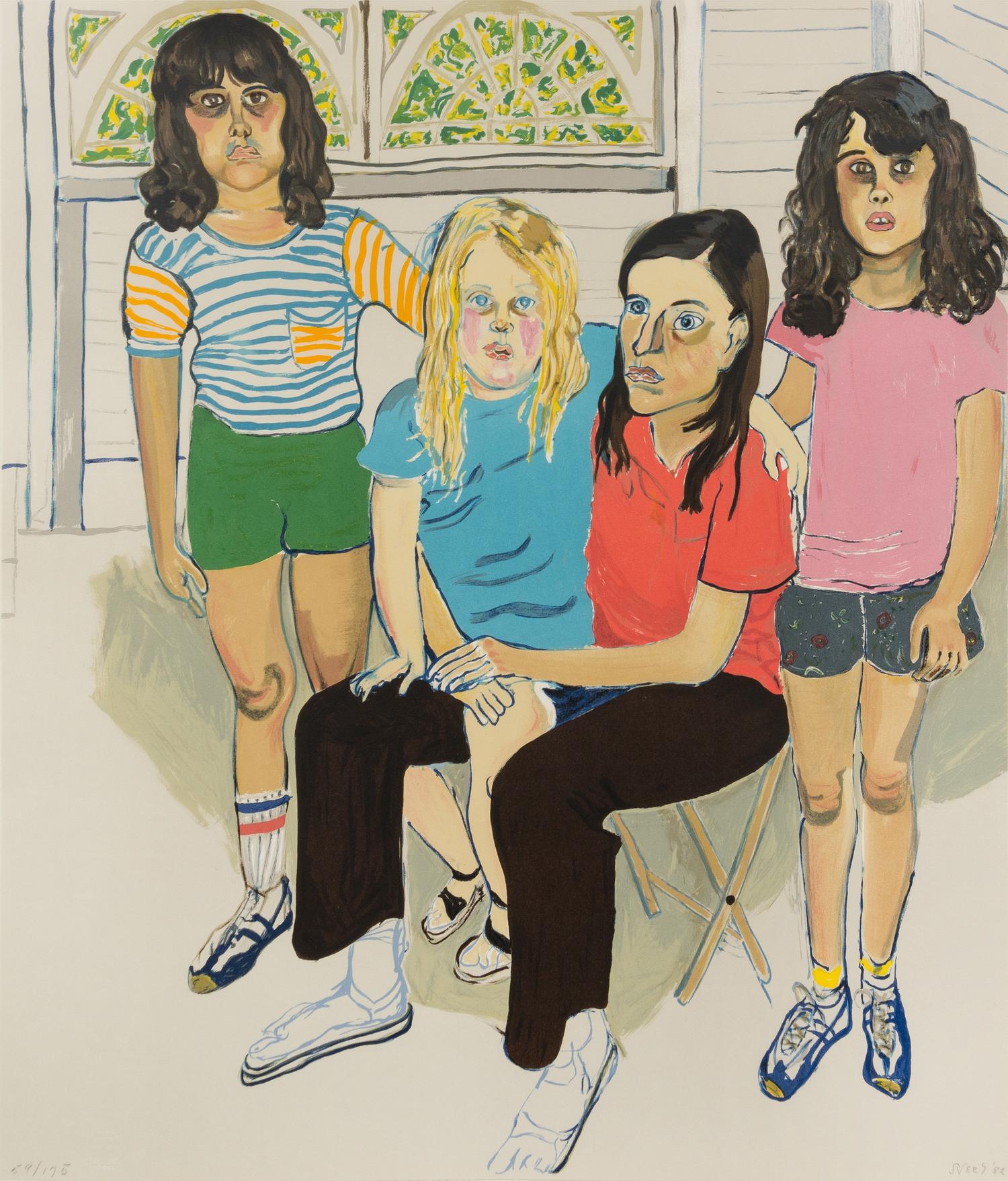 Alice Neel, (American, 1900-1984), The Family, 1982