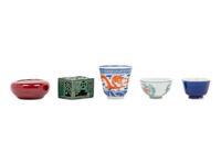 Five Chinese Porcelain Articles