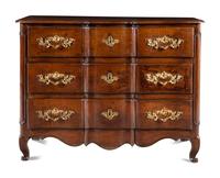 A Provincial Régence Walnut Commode