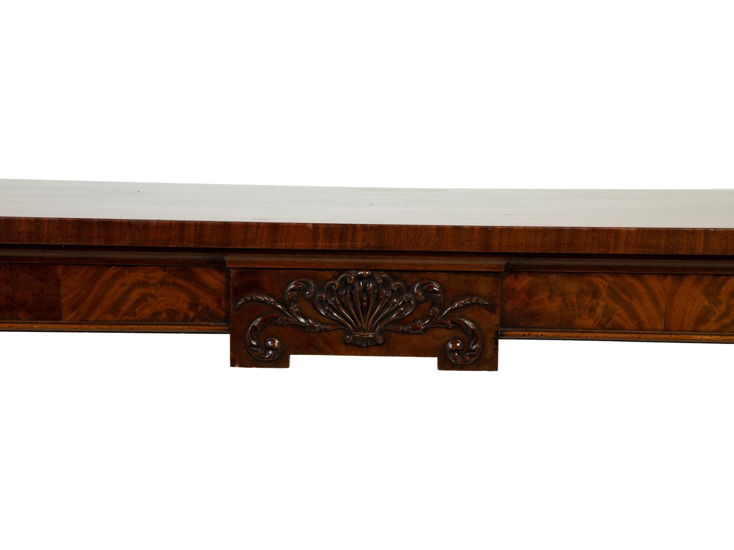 A George III Style Mahogany Serving Table — 19TH CENTURY