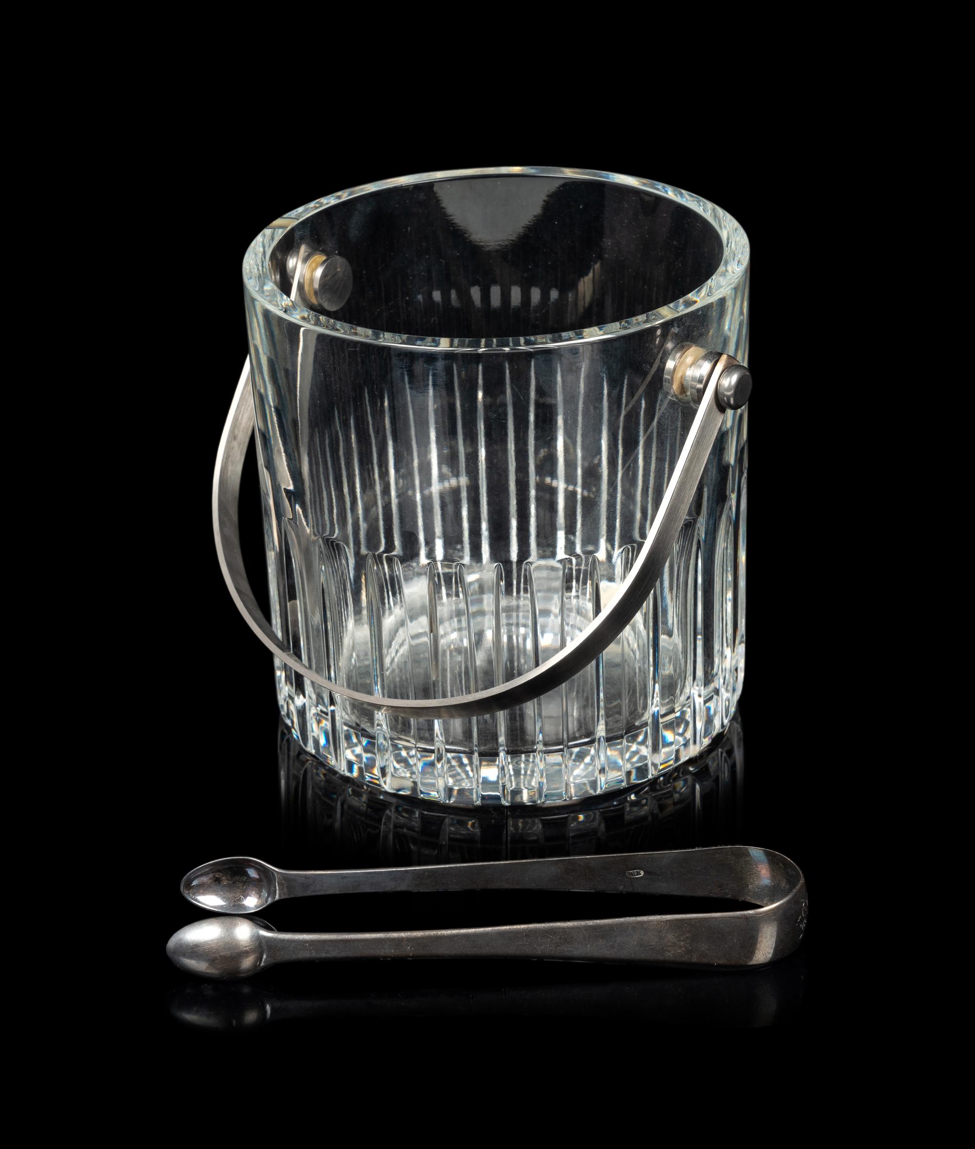 A Baccarat Rotary Ice Bucket