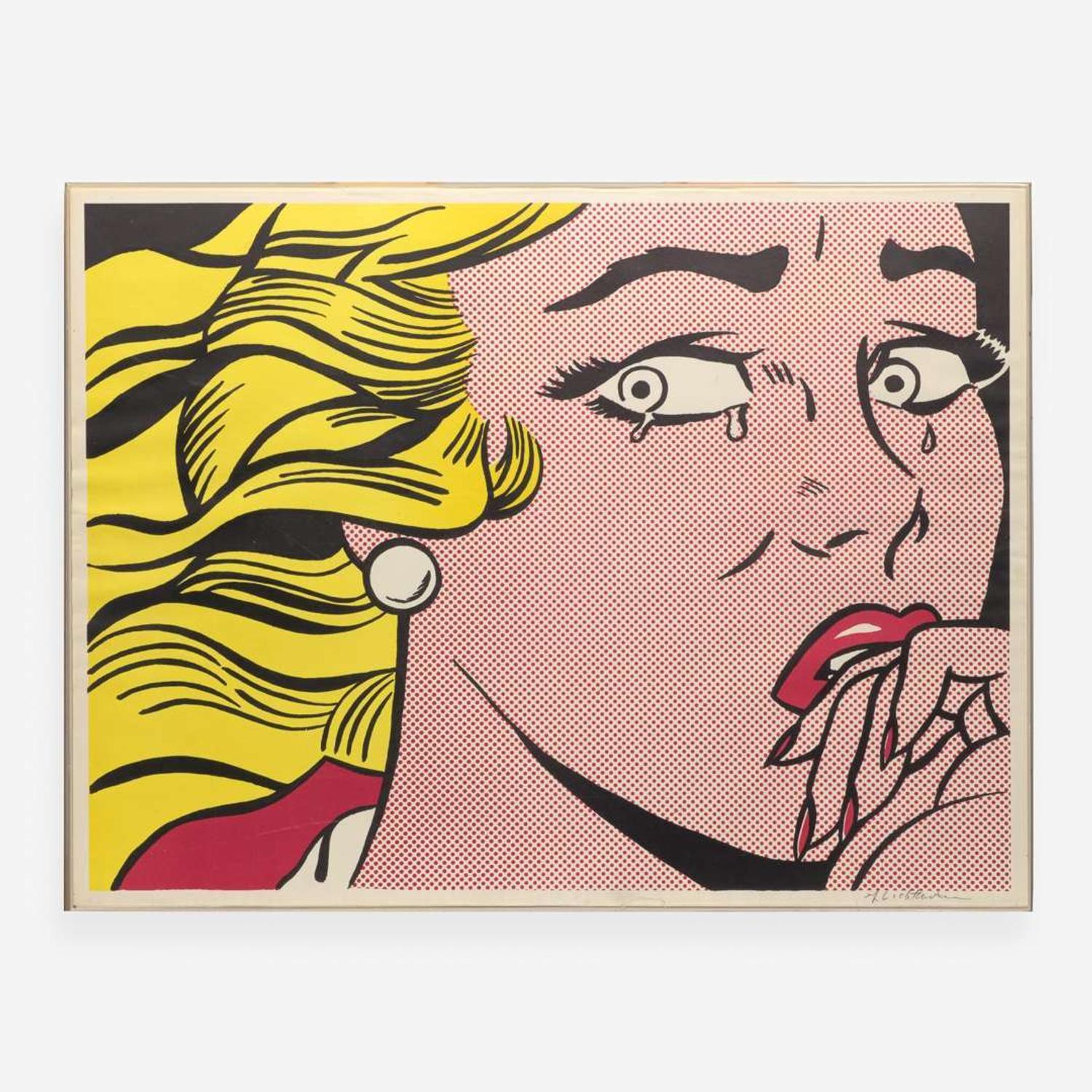 Roy Lichtenstein (American, 1923-1997) Crying Girl