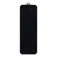 A Chinese Jade and Hardstone Inlaid Cinnabar Lacquered Hanging Screen, 20th Century 近代 雕漆框黑漆地嵌寳博古圖挂屏