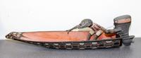 Edmond Kundi, (Palembei Village, Papua New Guinea, 20th Century), Canoe with Outboard Motor 2
