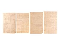 [MILITIA]. A group of documents related to nineteenth-century state militias, including broadsides and a War of 1812 appointment signed by Connecticut Governor John Cotton Smith.
