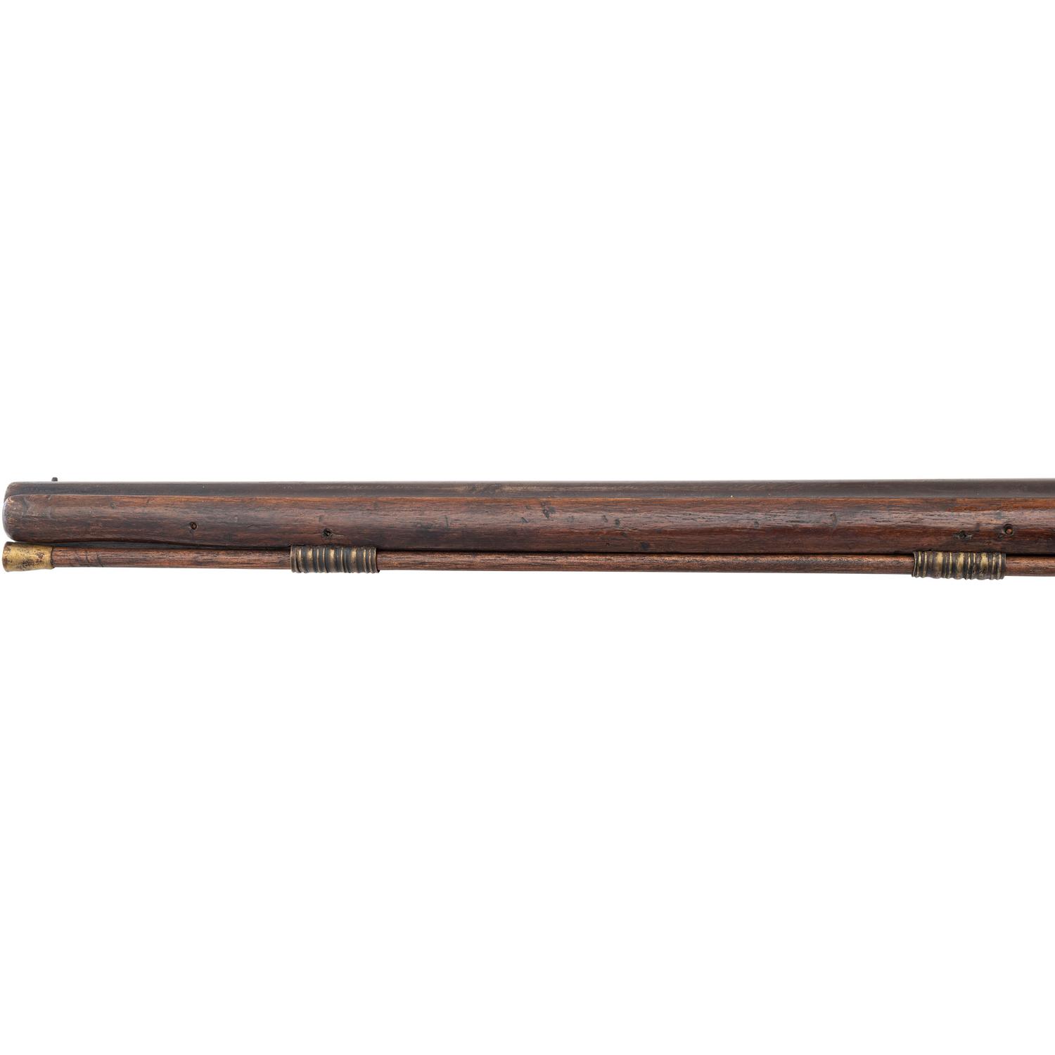 American Fur Company Marked Flintlock Northwest Trade Gun by Sargant & Son