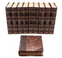 (LINCOLN, ABRAHAM) NICOLAY, JOHN AND JOHN HAY, ed. Abraham Lincoln: A History. NY, 1904. 10 vols.
