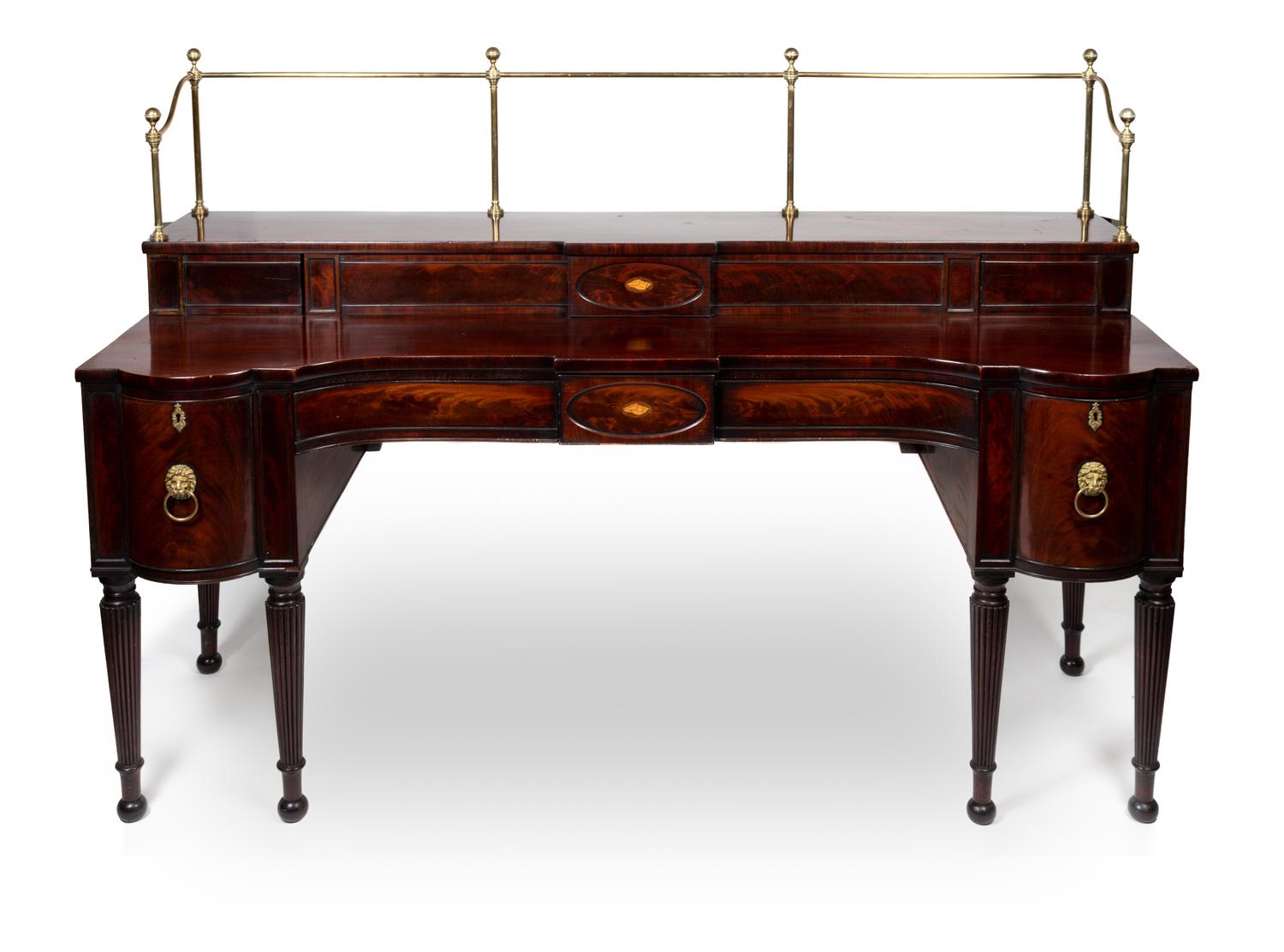 A Regency Mahogany Sideboard