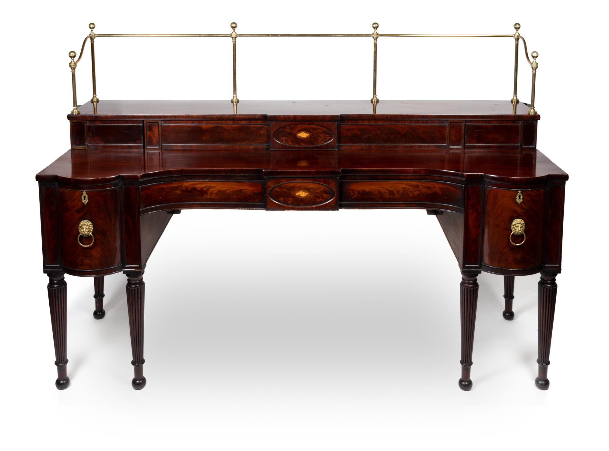 A Regency Mahogany Sideboard