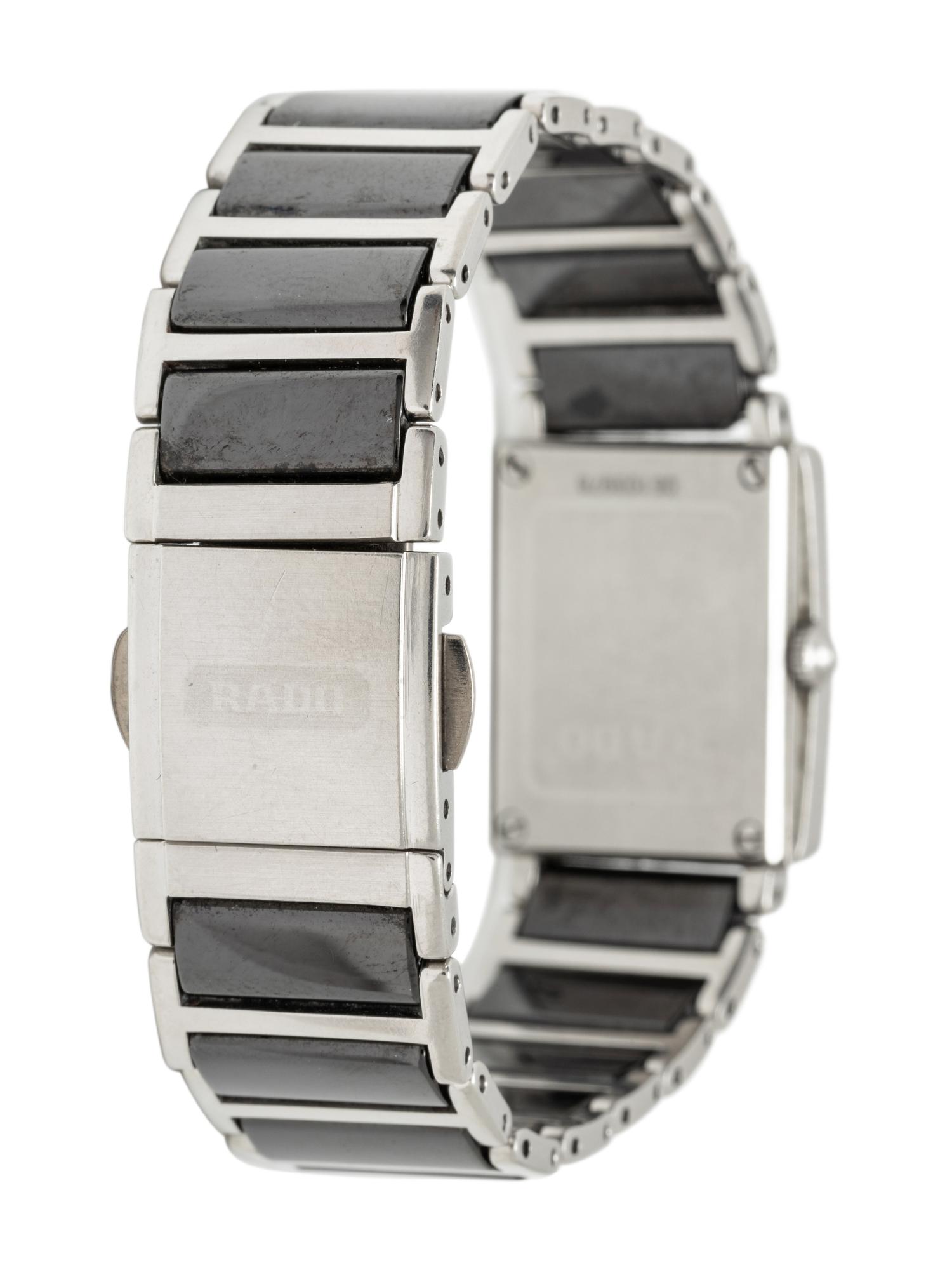 RADO, TITANIUM AND DIAMOND 'JUBILÉ DIASTAR' WATCH
