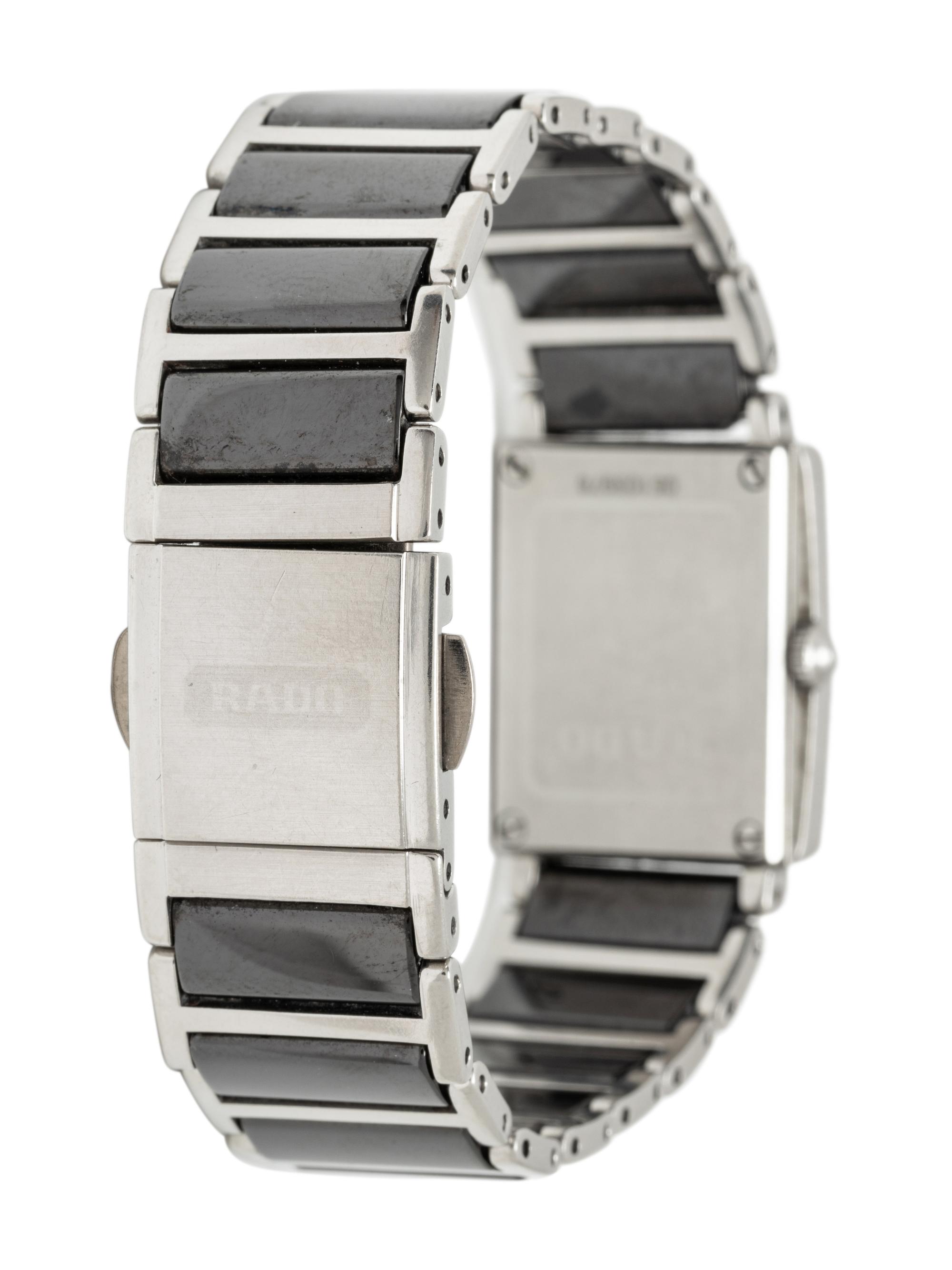 RADO, TITANIUM AND DIAMOND 'JUBILÉ DIASTAR' WATCH