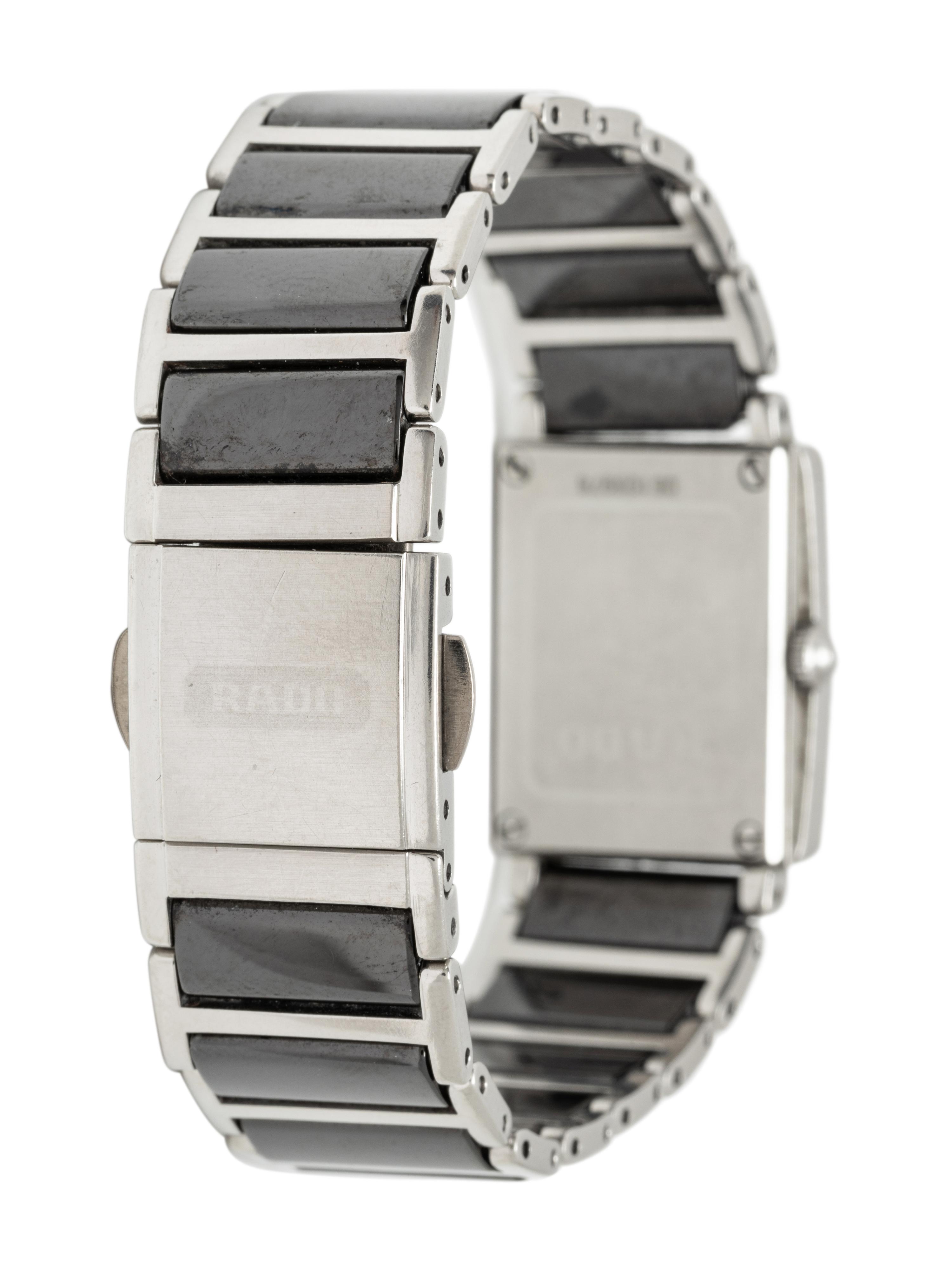 RADO, TITANIUM AND DIAMOND 'JUBILÉ DIASTAR' WATCH