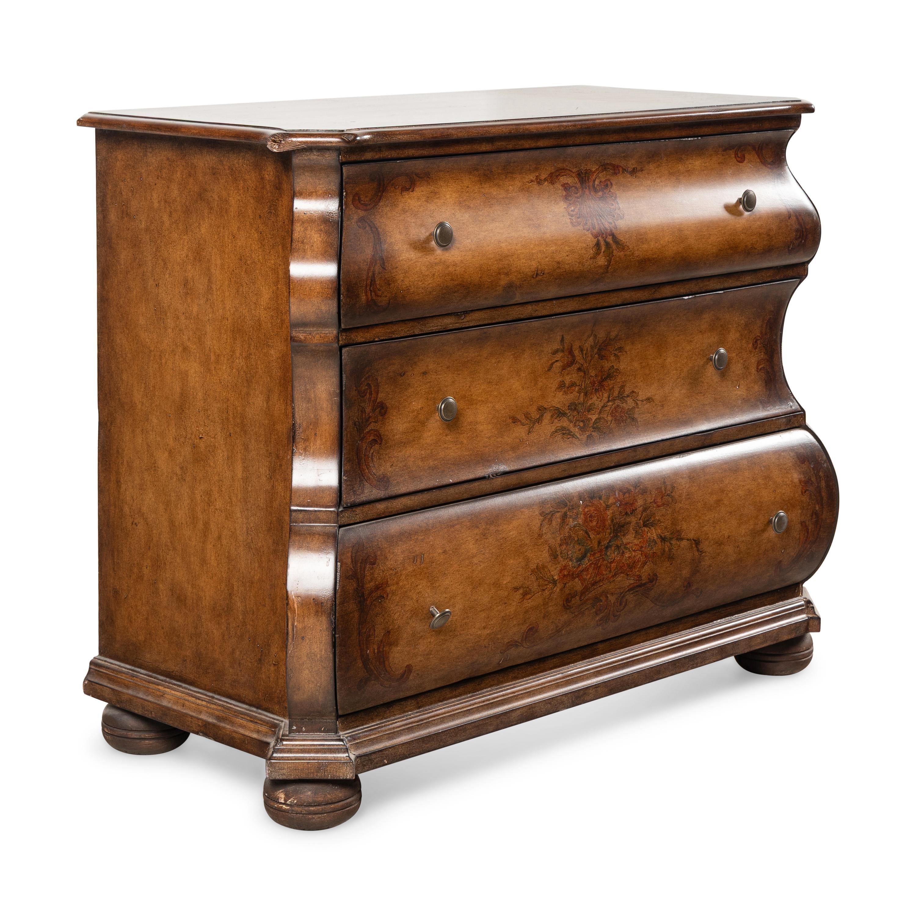 A Dutch Style Painted Chest of Drawers