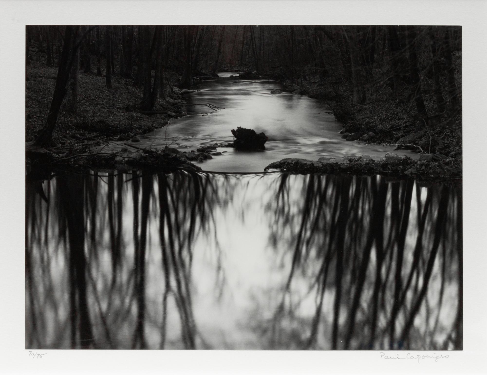 Reflection Stream, Redding , 1968 (printed later)