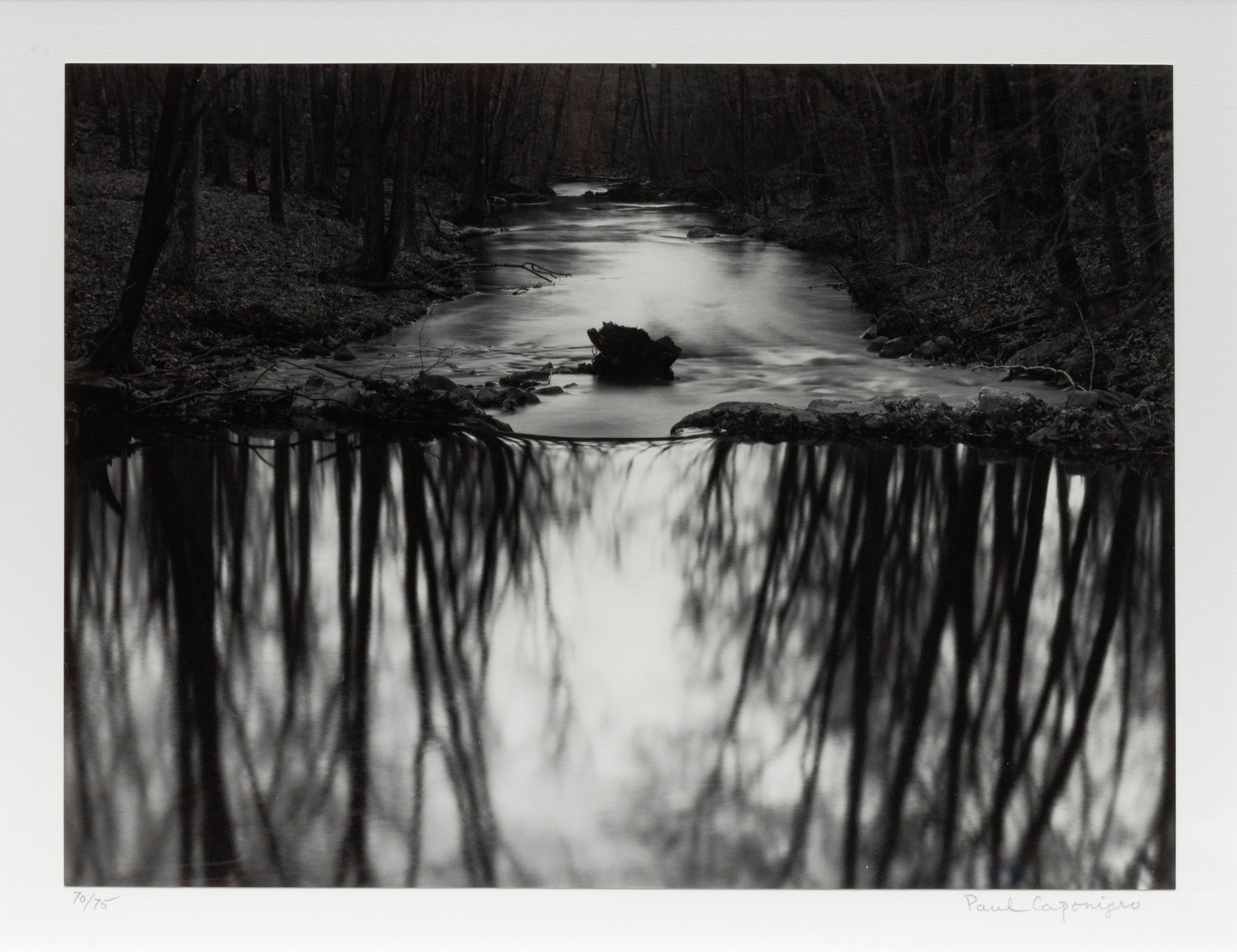 Reflection Stream, Redding , 1968 (printed later)