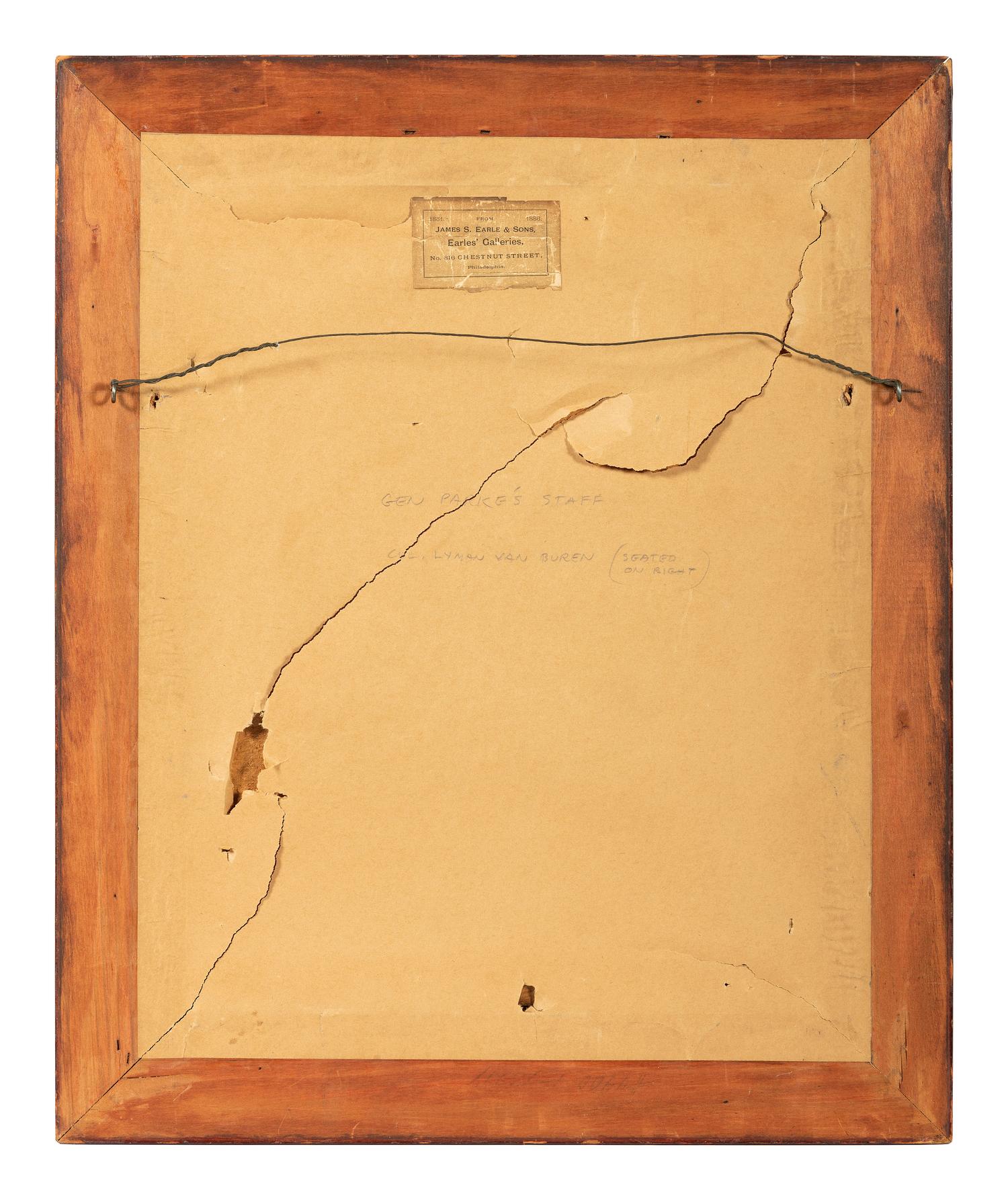 [CIVIL WAR]. A collection of items identified to General James Lyman Van Buren, incl. US Model 1860 Light Cavalry saber, buff saber belt, shoulder straps, insignia, and photographs.