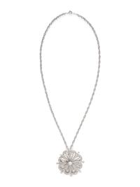 WHITE GOLD AND DIAMOND PENDANT NECKLACE
