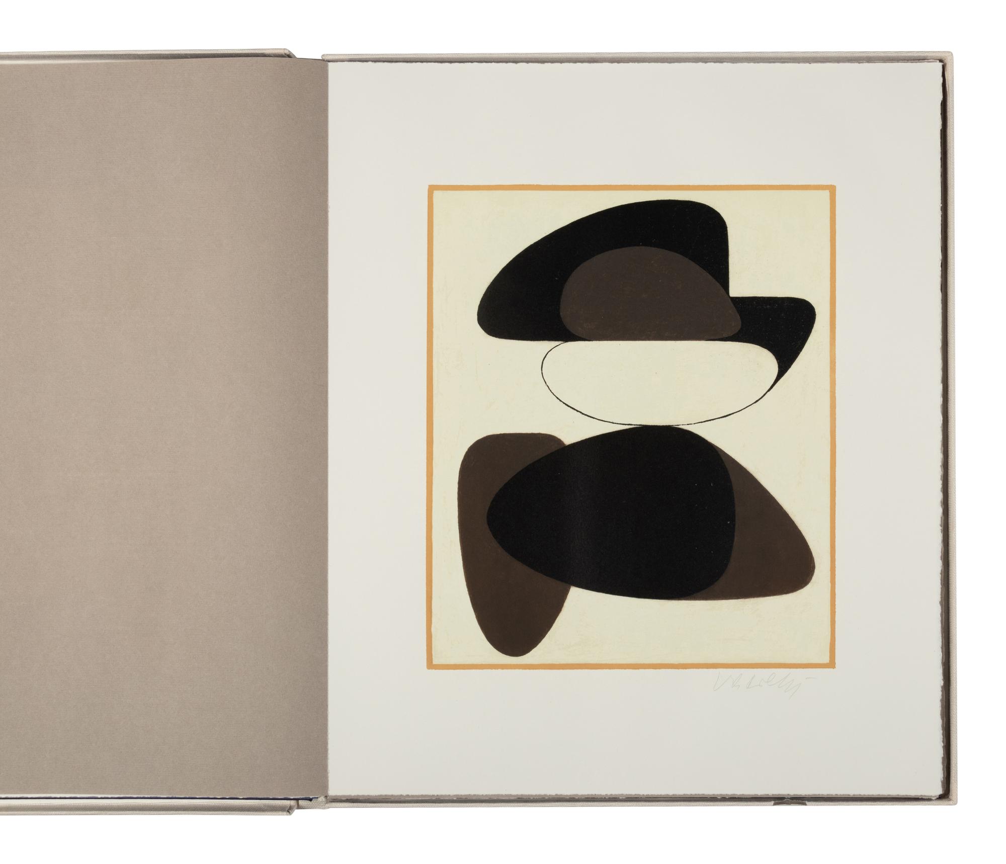 Octal (bound portfolio of 9 prints with poems by Michel Butor)