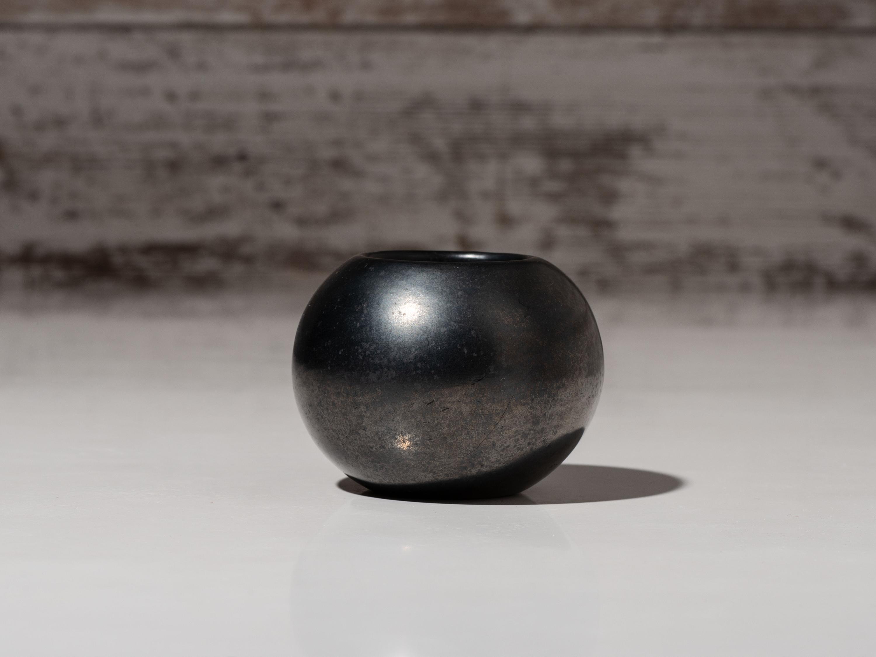 Blackware Pottery Bowl, February 1970