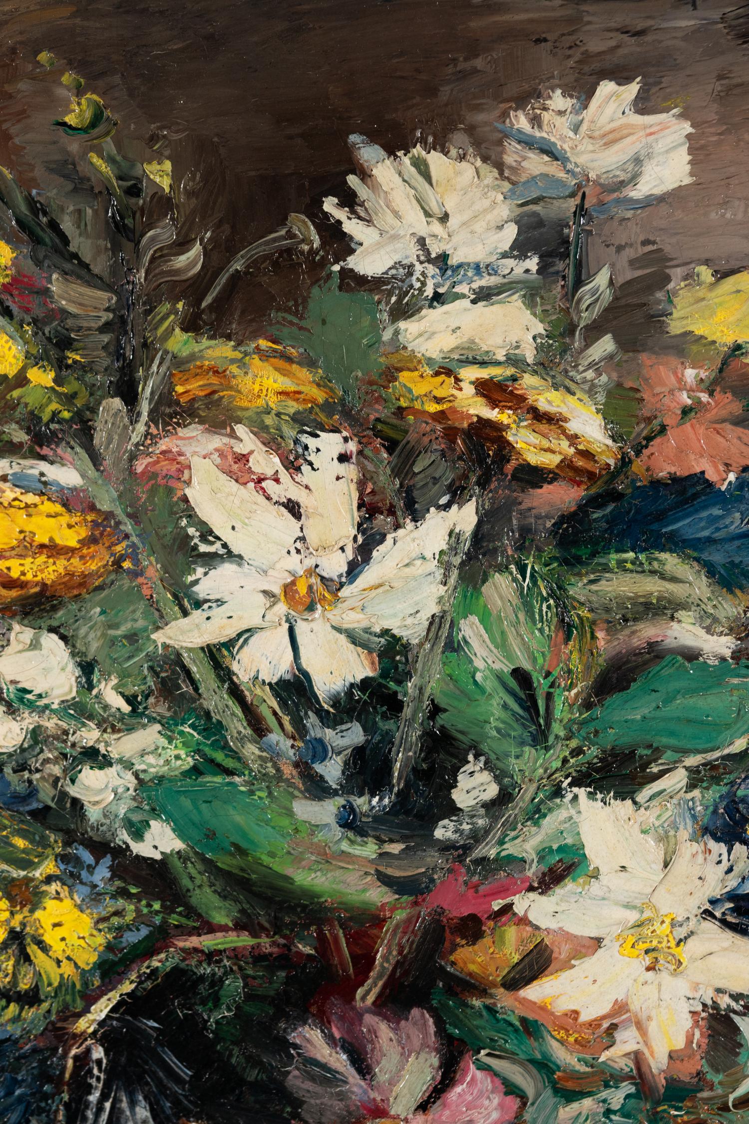 Fleurs dans un vase