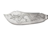 A Set of Chinese Export Silver Fish Fork and Knife