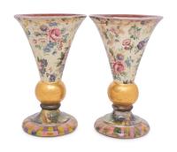 A Pair of Mackenzie-Childs Vases