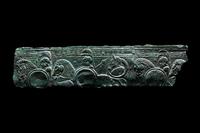 An Etruscan Bronze Fragment of a Relief