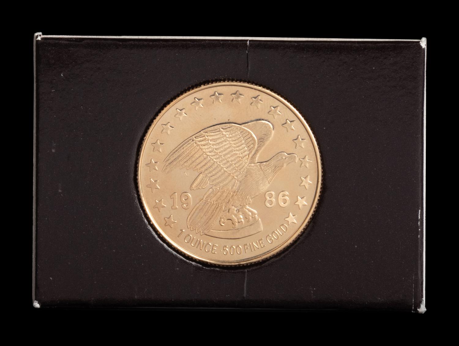 [PRIVATE ISSUE] A Statue of Liberty Centennial Commemorative 1 oz. 12-Karat Gold Proof