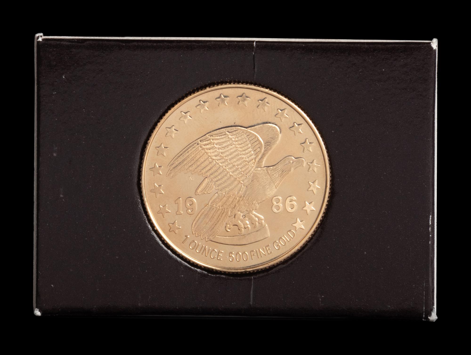 [PRIVATE ISSUE] A Statue of Liberty Centennial Commemorative 1 oz. 12-Karat Gold Proof