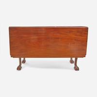 A Chippendale carved mahogany drop-leaf table Probably Philadelphia, PA, circa 1770