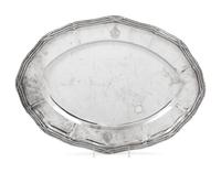 A Continental Silver Tray