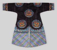 A Summer Embroidered Gauze Dragon Robe