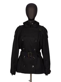 Stefano Pilati for Yves Saint Laurent Rive Gauche, Hooded Pea Coat