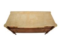 A Louis XVI Style Marble Top Gilt Metal Mounted Commode — 19th/20th Century
