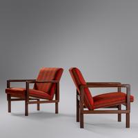 Pair of Lounge Chairs, model 1416, c. 1960 Asko, Finland