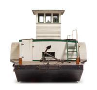 A Model of the "John Bull" River Boat Height of model 18 x length 47 inches.