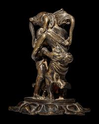 A Japanese Bronze Figure of Daisho Kwangiden